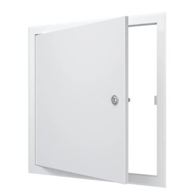 Inspection door-hatch with lock | 560x560x30mm | white | steel | RDL5050SU Inspection door-hatch with lock | 560x560x30mm | white | steel | RDL5050SU