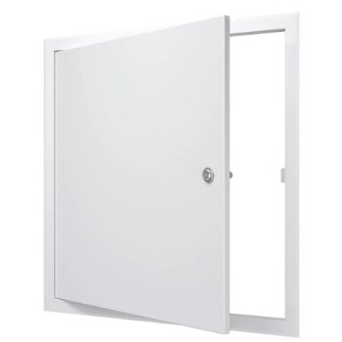 Inspection door-hatch with lock | 660x660x30mm | white | steel | RDL6060SU Inspection door-hatch with lock | 660x660x30mm | white | steel | RDL6060SU