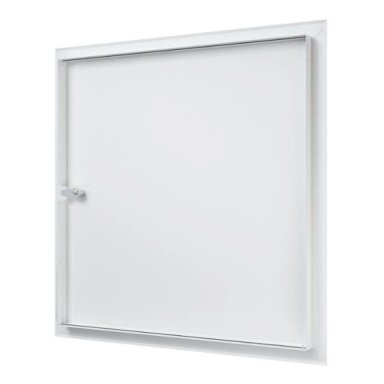 Inspection door-hatch with lock | 660x660x30mm | white | steel | RDL6060SU Inspection door-hatch with lock | 660x660x30mm | white | steel | RDL6060SU