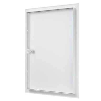 Inspection door-hatch with lock | 660x460x30mm | white | steel | RDL4060SU Inspection door-hatch with lock | 660x460x30mm | white | steel | RDL4060SU