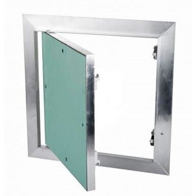 Inspection hatch-door with push-to-open mechanism | 150x200x15mm | aluminum profile | RDL1520B