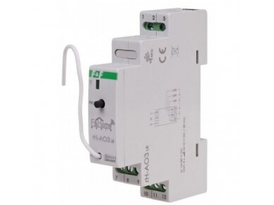 Modulinė rėlė analoginių signalų valdymui | 0-10V | DIN | F&F | rH-AO3 LR