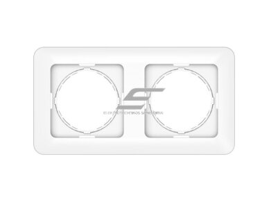 Rėmelis | 2 vietų | plastikinis | baltas | Vilma | SL250 | R02 | 4779101510065 Rėmelis | 2 vietų | plastikinis | baltas | Vilma | SL250 | R02 | 4779101510065