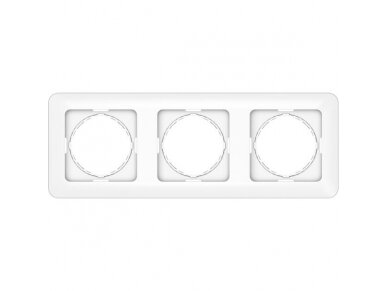 Rėmelis | 3 vietų | plastikinis | baltas | Vilma | SL250 | R03 | 4779101510089 Rėmelis | 3 vietų | plastikinis | baltas | Vilma | SL250 | R03 | 4779101510089