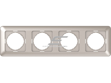 Rėmelis | 4 vietų | plastikinis | šampano spalvos | Vilma | SL250 | R04 | 4779101516395 Rėmelis | 4 vietų | plastikinis | šampano spalvos | Vilma | SL250 | R04 | 4779101516395
