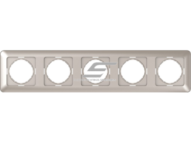 Rėmelis | 5 vietų | plastikinis | šampano spalvos | Vilma | SL250 | R05 | 4779101516401 Rėmelis | 5 vietų | plastikinis | šampano spalvos | Vilma | SL250 | R05 | 4779101516401