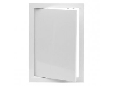 Revizinės durelės 197x247x20mm | balta | plastikas | PL2025 EuroPlast