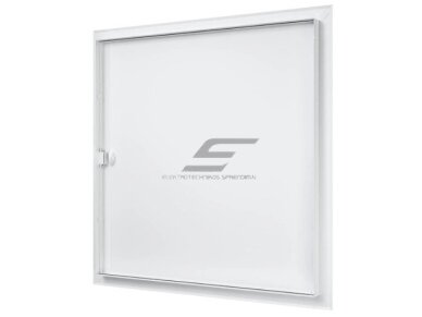 Revizinės durelės-liukas su rankenėle | 660x660x30mm | balta | plienas | RDL6060M 1 Revizinės durelės-liukas su rankenėle | 660x660x30mm | balta | plienas | RDL6060M 1
