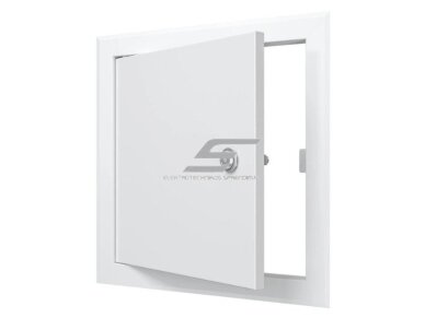 Revizinės durelės-liukas su užraktu | 260x260x30mm | balta | plienas | RDL2020SU Revizinės durelės-liukas su užraktu | 260x260x30mm | balta | plienas | RDL2020SU