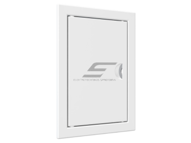 Revizinės durelės-liukas | su rankenėle ir flanšu | 172x122x24mm | baltos | plastikas | RDL1015R 1 Revizinės durelės-liukas | su rankenėle ir flanšu | 172x122x24mm | baltos | plastikas | RDL1015R 1