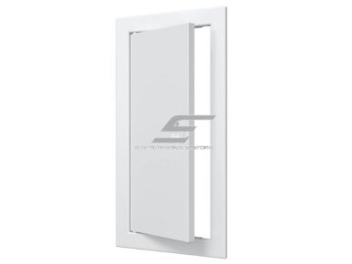 Revizinės durelės-liukas | su rankenėle ir flanšu | 318x168x24mm | baltos | plastikas | RDL1530R Revizinės durelės-liukas | su rankenėle ir flanšu | 318x168x24mm | baltos | plastikas | RDL1530R