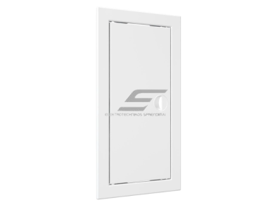 Revizinės durelės-liukas | su rankenėle ir flanšu | 318x168x24mm | baltos | plastikas | RDL1530R 1 Revizinės durelės-liukas | su rankenėle ir flanšu | 318x168x24mm | baltos | plastikas | RDL1530R 1