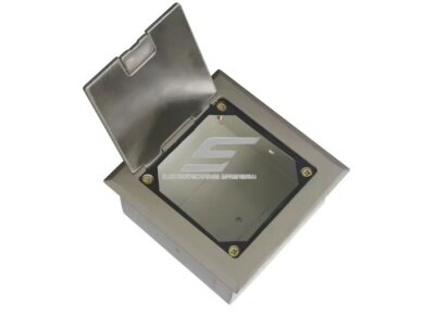 Įžeminimo patikros dėžutė viršįtampių apsaugos | žaibosaugos sistemoms | 110x110x65mm | plieninė Įžeminimo patikros dėžutė viršįtampių apsaugos | žaibosaugos sistemoms | 110x110x65mm | plieninė