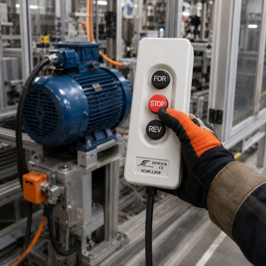 Reversing switch | control push button | FORWARD/STOP/REVERSE | 2.2kW | 6A | 380V 4 Reversing switch | control push button | FORWARD/STOP/REVERSE | 2.2kW | 6A | 380V 4
