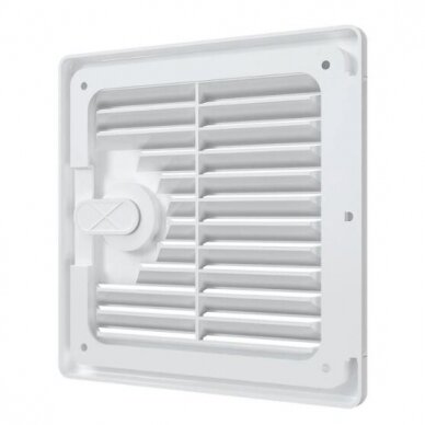 Revizijas lūka ar restēm | 150x150mm | virsapmetuma montāža | balta | plastmasa | RDL1515 2 Revizijas lūka ar restēm | 150x150mm | virsapmetuma montāža | balta | plastmasa | RDL1515 2