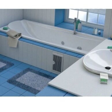 Inspection hatch with grille | 300x300mm | surface-mounted | white | plastic | RDL3030 4 Inspection hatch with grille | 300x300mm | surface-mounted | white | plastic | RDL3030 4