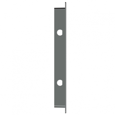 Inspection door–hatch | push-open | 222×172×24 mm | gray | plastic  1