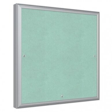 Access panel - door with push-to-open mechanism | 400x400x35mm | aluminium profile | with chain | M4040