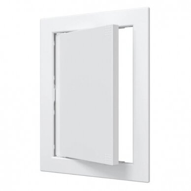 Revisiooni luuk-uks | vajutusega avatav | äärikuga | 218x168x24mm | valge | plastist | RDL1520A