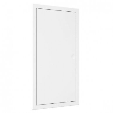 Inspection door-hatch | push-to-open | with flange | 300x150x24mm | white | plastic | RDL1530N 1 Inspection door-hatch | push-to-open | with flange | 300x150x24mm | white | plastic | RDL1530N 1