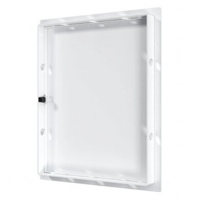 Inspection door-hatch | push-to-open | with flange | 200x250x24mm | white | plastic | RDL2025N 2 Inspection door-hatch | push-to-open | with flange | 200x250x24mm | white | plastic | RDL2025N 2