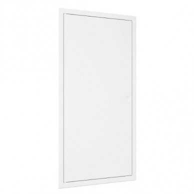 Inspection door-hatch | push-to-open | with flange | 200x400x24mm | white | plastic | RDL2040N 1