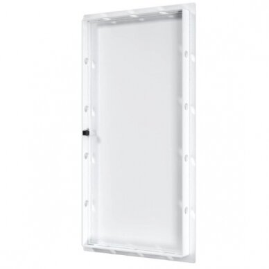 Inspection door-hatch | push-to-open | with flange | 200x400x24mm | white | plastic | RDL2040N 2