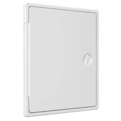 Inspection hatch door | 200x250x10mm | with handle | white | plastic | RDL2025P 1 Inspection hatch door | 200x250x10mm | with handle | white | plastic | RDL2025P 1