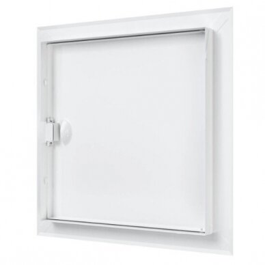 Drzwiczki rewizyjne z uchwytem | 360x360x30mm | białe | stal | RDL3030M 1