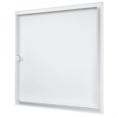 Revízijas lūka ar rokturi | 660x660x30mm | balta | tērauds | RDL6060M 1