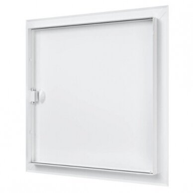 Revízijas lūka ar rokturi | 460x460x30mm | balta | tērauds | RDL4040M 1 Revízijas lūka ar rokturi | 460x460x30mm | balta | tērauds | RDL4040M 1