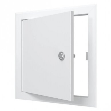 Luugiga hooldusluuk lukuga | 260x260x30mm | valge | teras | RDL2020SU