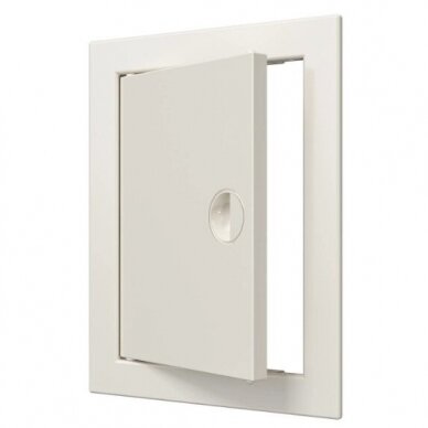 Inspection hatch door | 218x168x24mm | with handle and flange | ivory | plastic | RDL1520S Inspection hatch door | 218x168x24mm | with handle and flange | ivory | plastic | RDL1520S