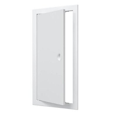 Inspection hatch door | 418x218x24mm | with handle and flange | white | plastic | RDL2040R Inspection hatch door | 418x218x24mm | with handle and flange | white | plastic | RDL2040R