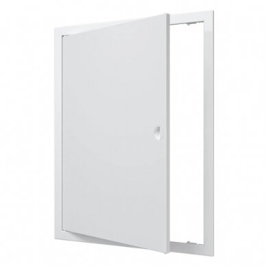 Inspection hatch door | 518x418x24mm | with handle and flange | white | plastic | RDL4050R Inspection hatch door | 518x418x24mm | with handle and flange | white | plastic | RDL4050R