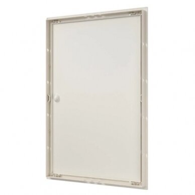 Inspection hatch door | 618x418x24mm | with handle and flange | ivory | plastic | RDL4060S 2 Inspection hatch door | 618x418x24mm | with handle and flange | ivory | plastic | RDL4060S 2