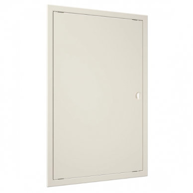 Inspection hatch door | 618x418x24mm | with handle and flange | ivory | plastic | RDL4060S 1 Inspection hatch door | 618x418x24mm | with handle and flange | ivory | plastic | RDL4060S 1