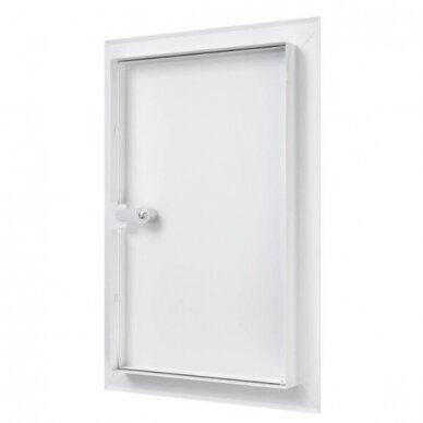 Inspection door-hatch with lock | 460x310x30mm | white | steel | RDL2540SU 1 Inspection door-hatch with lock | 460x310x30mm | white | steel | RDL2540SU 1