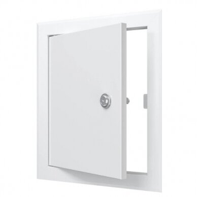 Inspection door-hatch with lock | 360x310x30mm | white | steel | RDL2530SU Inspection door-hatch with lock | 360x310x30mm | white | steel | RDL2530SU