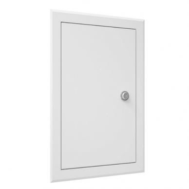 Inspection door-hatch with lock | 460x310x30mm | white | steel | RDL2540SU 2 Inspection door-hatch with lock | 460x310x30mm | white | steel | RDL2540SU 2