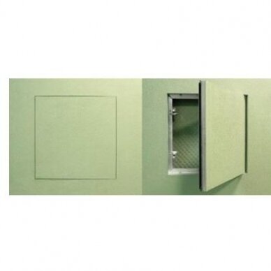 Ревизионный люк-дверца с нажимным открыванием | 500x800x30мм | алюминиевый профиль | RDL5080 2 Ревизионный люк-дверца с нажимным открыванием | 500x800x30мм | алюминиевый профиль | RDL5080 2
