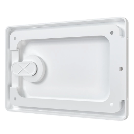 Inspection hatch door | 150x100x10mm | with handle | white | plastic | RDL1510P 2 Inspection hatch door | 150x100x10mm | with handle | white | plastic | RDL1510P 2