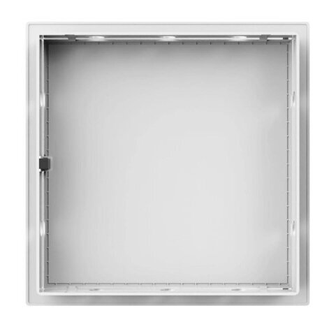 Inspection door-hatch | push-to-open | with flange | 200x200x24mm | white | plastic | RDL2020N 2