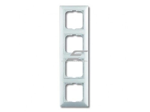 Rėmelis | 4 vietų | baltas | ABB Basic55 | 2514-94-507