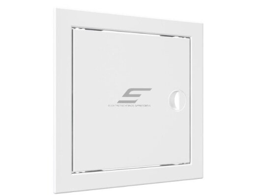 Revizinės durelės-liukas | su rankenėle ir flanšu | 218x218x24mm | baltos | plastikas | RDL2020R 1 Revizinės durelės-liukas | su rankenėle ir flanšu | 218x218x24mm | baltos | plastikas | RDL2020R 1