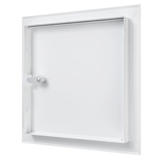 Luugiga hooldusluuk lukuga | 260x260x30mm | valge | teras | RDL2020SU 1