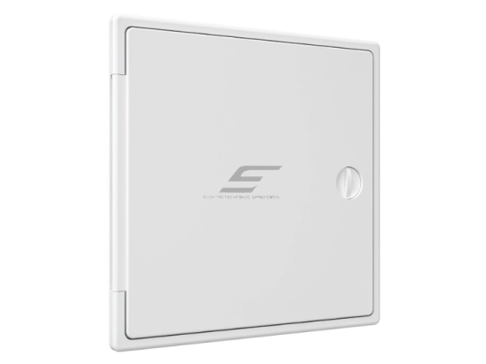 Revizinės durelės-liukas su rankenėle | 250x250x10mm | balta | plastikas | RDL2525P 1