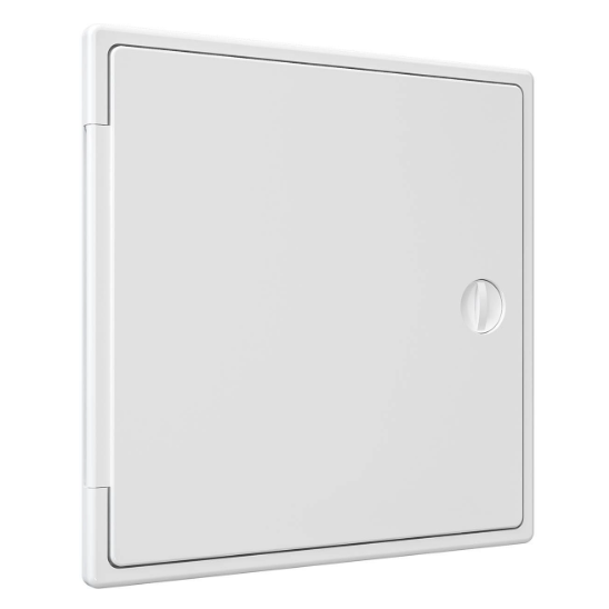 Drzwiczki rewizyjne | 250x250x10mm | z uchwytem | białe | plastik | RDL2525P 1 Drzwiczki rewizyjne | 250x250x10mm | z uchwytem | białe | plastik | RDL2525P 1