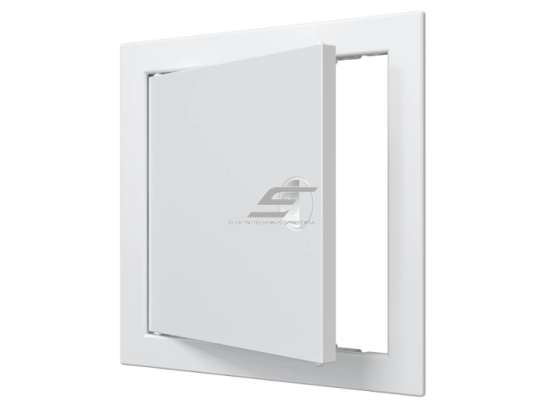 Revizinės durelės-liukas | su rankenėle ir flanšu | 218x218x24mm | baltos | plastikas | RDL2020R Revizinės durelės-liukas | su rankenėle ir flanšu | 218x218x24mm | baltos | plastikas | RDL2020R