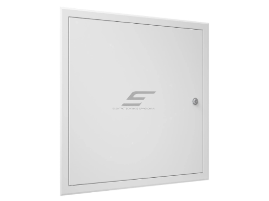 Revizinės durelės-liukas su užraktu | 660x660x30mm | balta | plienas | RDL6060SU 2 Revizinės durelės-liukas su užraktu | 660x660x30mm | balta | plienas | RDL6060SU 2
